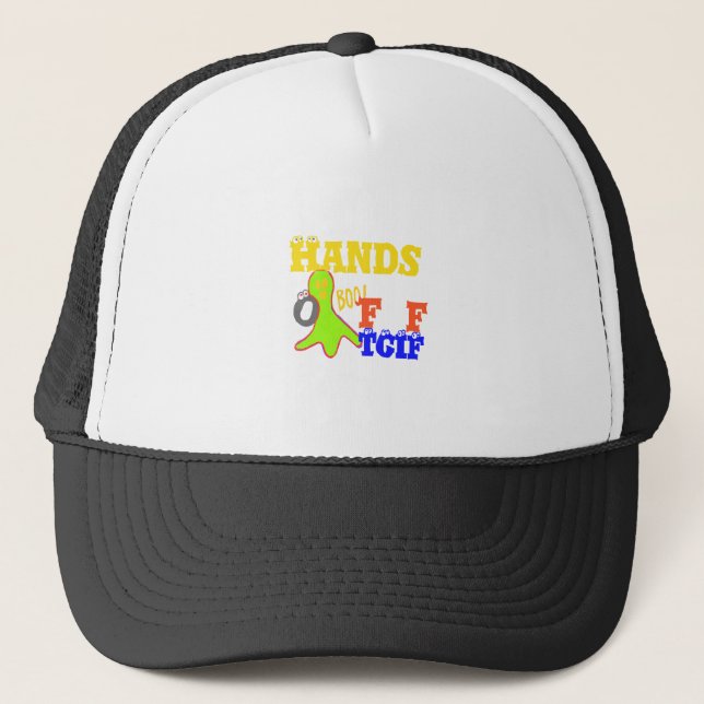 Casquette Boo d'or ! Fille TGIF Merci Dieu Son Vendredi Haku (Devant)