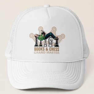 Casquette Books & Chess Grand Master