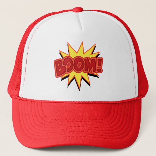 Casquette Boom ! (Devant)