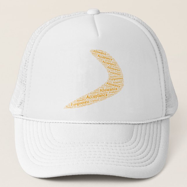Casquette Boomerang acceptance, allowance, forgiveness cap (Devant)