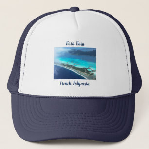 Casquette Bora Bora, French Polynesia  From The Air