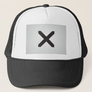 Casquette Bord droit X