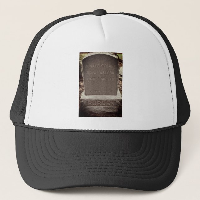 Casquette BORDEN Headstone - Lizzie Borden Dogs (Devant)