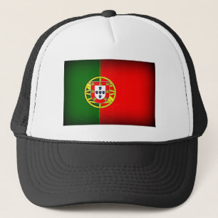 Casquette Bordure noire du drapeau du Portugal