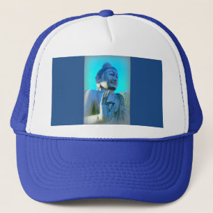 Casquette bouddha bleu