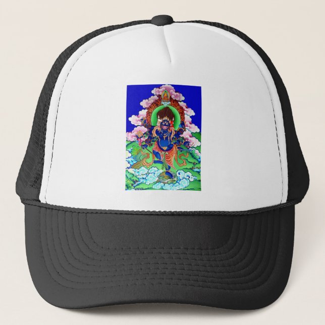 Casquette Bouddhisme tibétain Thangka bouddhiste Ucchusma (Devant)