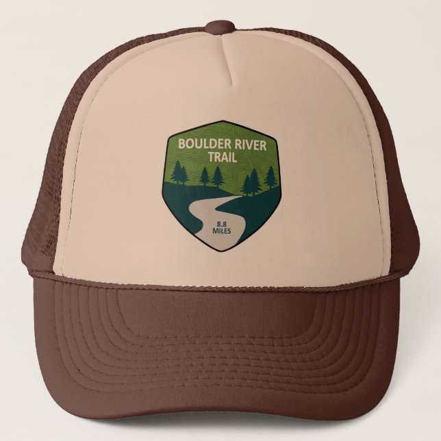 Casquette Boulder River Trail Washington (Devant)