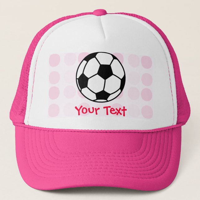 Casquette Boule de soccer mignonne (Devant)