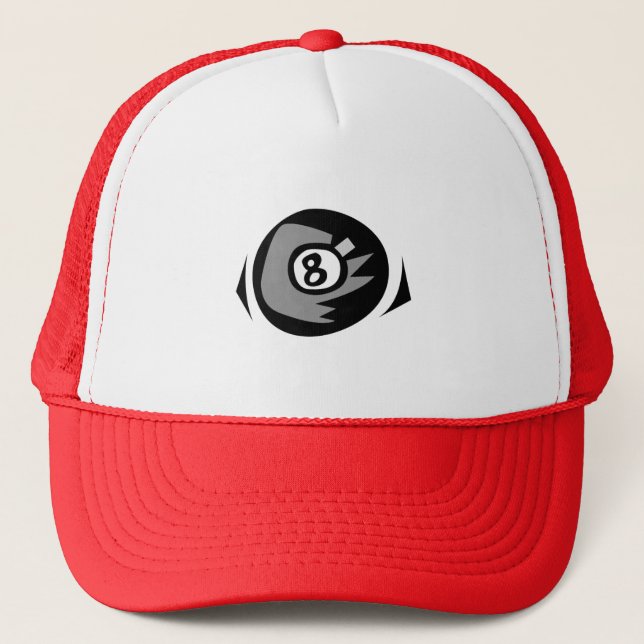 Casquette Boule du rouge 8 (Devant)