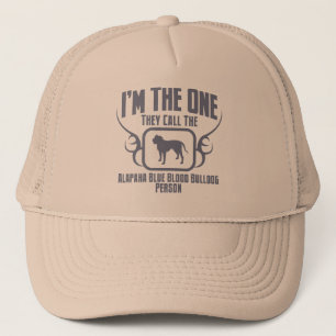 Casquette Bouledogue de sang bleu d'Alapaha
