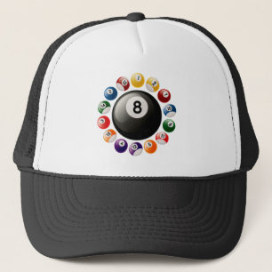 CASQUETTE BOULES DE BILLARDS