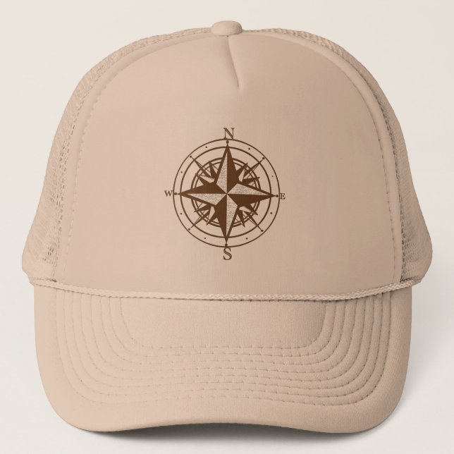Casquette Boussole vintage (Devant)