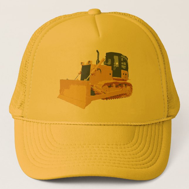 Casquette Bouteur impressionnant (Devant)