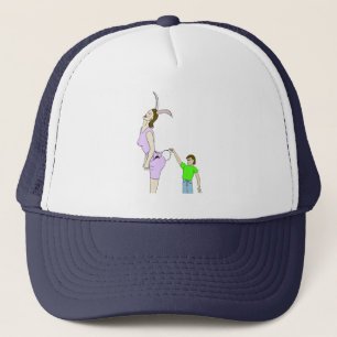 Casquette bouton très flou