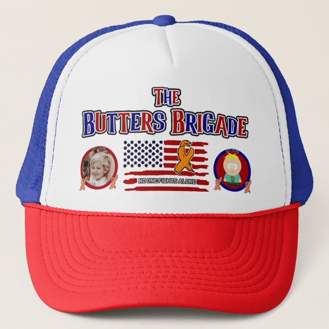 Casquette Boutons d'équipe - Dans cette famille (Devant)