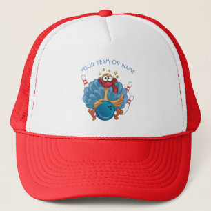 Casquette Bowling Wild Turquie Avec Balle Et Épingles