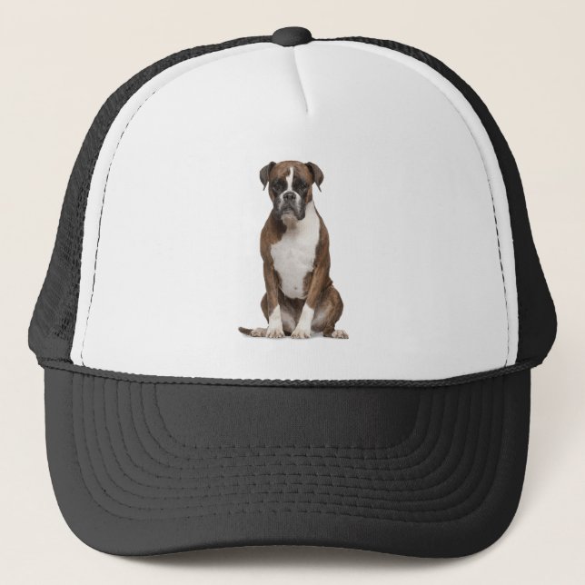 Casquette Boxer Chien animal animal animal de compagnie Truc (Devant)