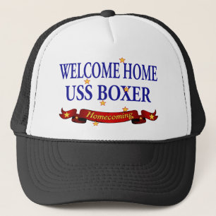 Casquette Boxeur à la maison bienvenu d'USS
