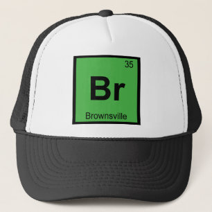 Casquette Br - Brownsville Texas Chimie Tableau Périodique