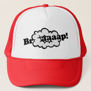 Casquette Braap ! Bruit de vélo de saleté de moteur de