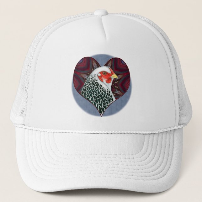 Casquette Brahma Hen Heart (Devant)