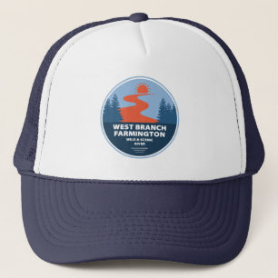 Casquette Branche Ouest Farmington Wild Et Rivière Pittoresq