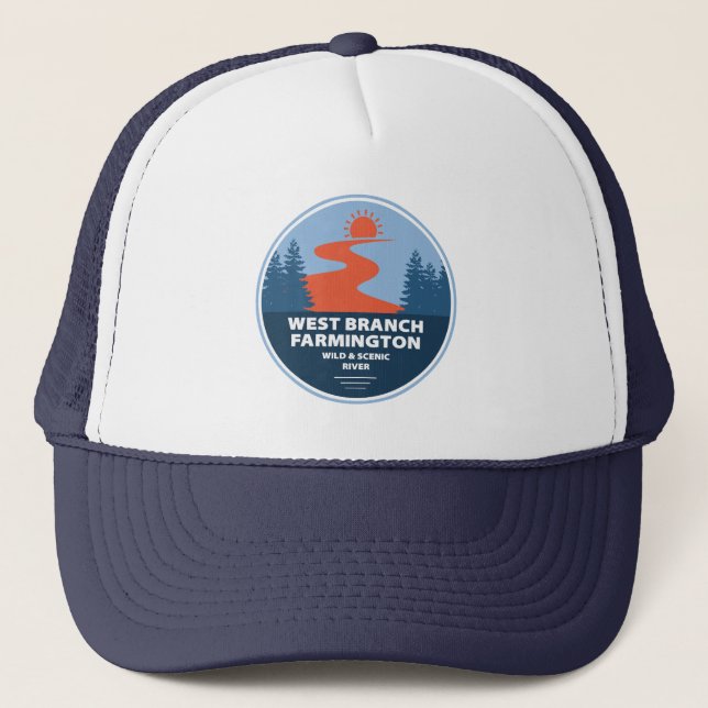 Casquette Branche Ouest Farmington Wild Et Rivière Pittoresq (Devant)