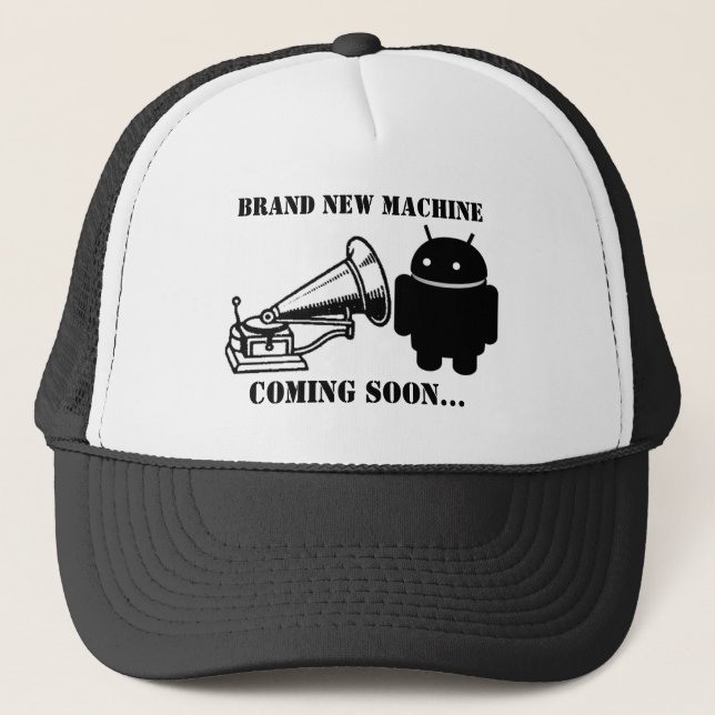 Casquette Brand New Android Machine? (Devant)