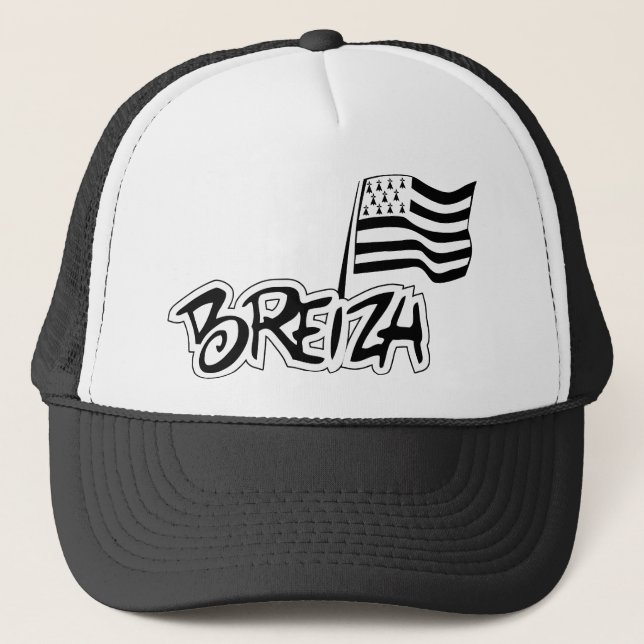 Casquette Breizh - Gwen Ha Du (Devant)