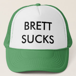 CASQUETTE BRETT SUCE !