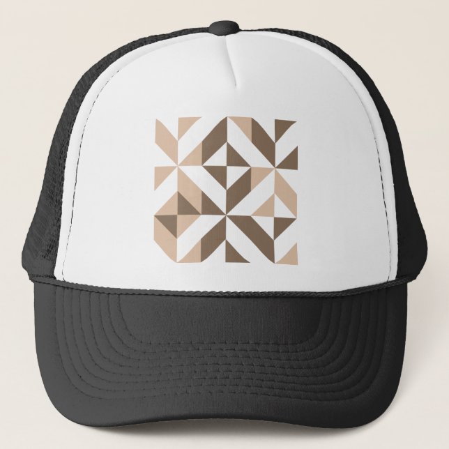 Casquette Brevet de Brown Beige (Devant)