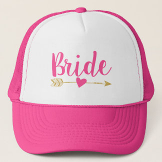 Casquette Bride|Tribe de mariée|Rose