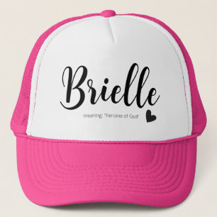 Casquette Brielle Nom Signification Minimal Moderne Enfants