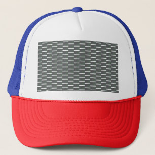 Casquette brique de bruit de couleur à motif