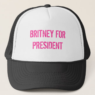 CASQUETTE BRITNEY POUR LE PRÉSIDENT