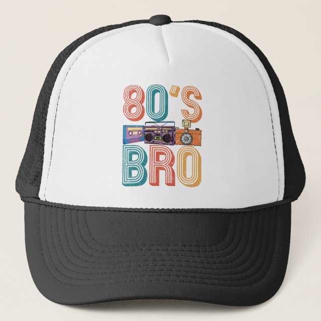 Casquette Bro Vintage Cassette Brother des années 80 (Devant)