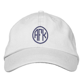 CASQUETTE brodé AFK Personnalisable Monogramme