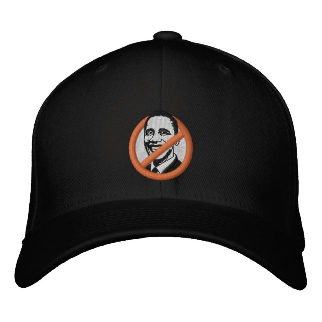 Casquette brodé anti-Obama (Devant)