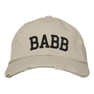 Casquette brodé Babb