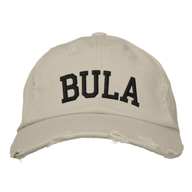 Casquette brodé Bula (Devant)