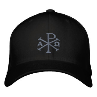 Casquette brodé Chi Rho
