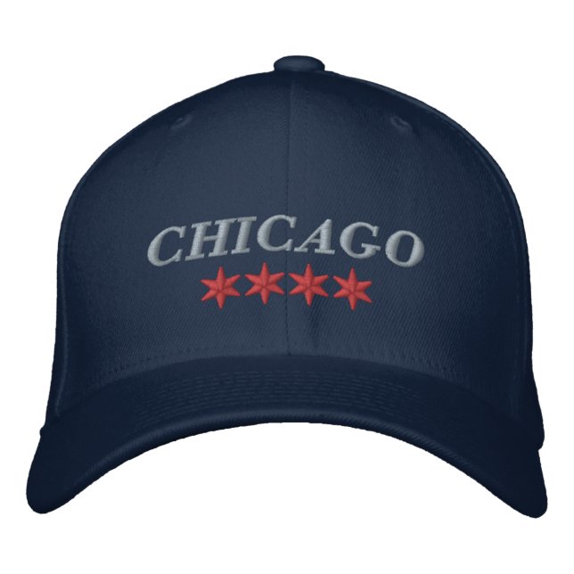 Casquette brodé Chicago (Devant)