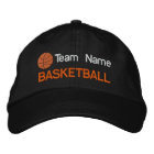 Casquette brodé de basket-ball personnalisé