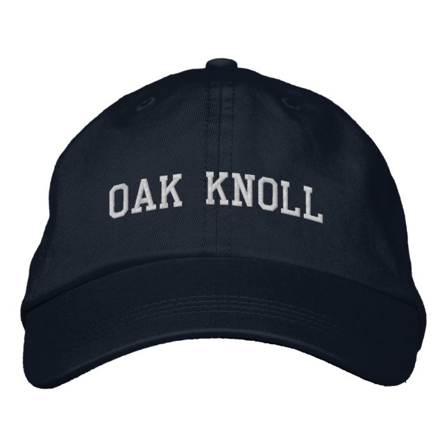 Casquette brodé de chêne Knoll (Devant)
