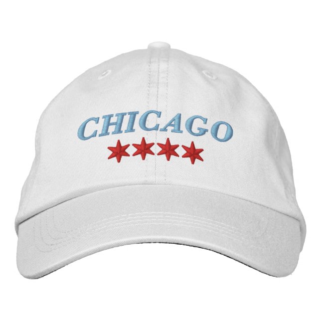 Casquette brodé de Chicago (Devant)