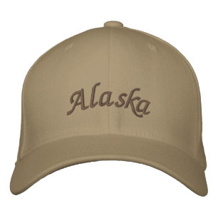 Casquette brodé de l'Alaska