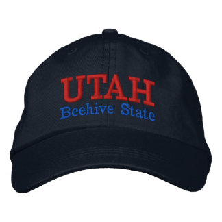 Casquette brodé de l'État de Utah Beehive
