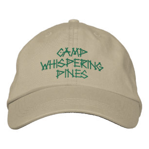 Casquette brodé de pins à Whispering