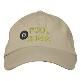 Casquette brodé de requin de piscine