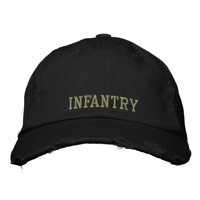 Casquette brodé d'infanterie (Devant)